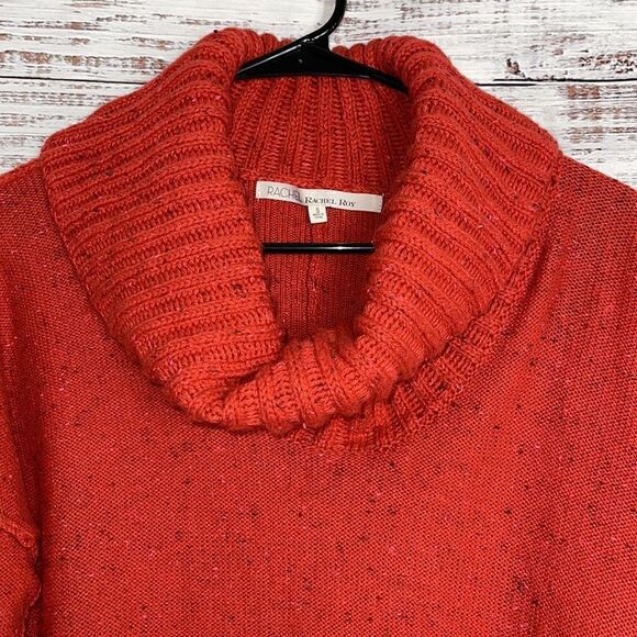 Rachel Rachel Roy Sweater Womens Size Small Cowl neck knit wool blend oversized - Picture 7 of 11